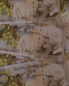 Camilla backed defaced Di-Faced Tenner