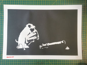Banksy HMV, the lost image