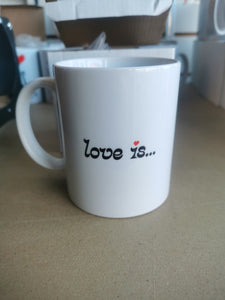 Love is..... A Frenchie Kiss Mug