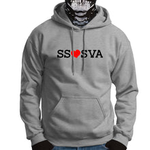 Load image into Gallery viewer, The Secret Society Of Super Villain Artists Love Logo Hoody Adult and Youth